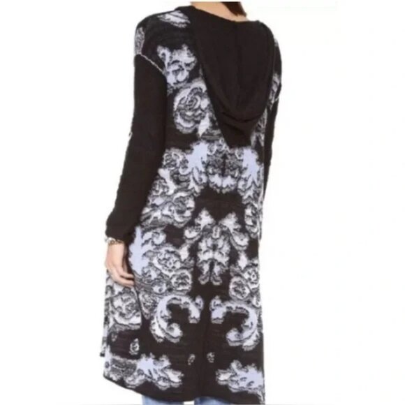 Free People After The Storm Hooded Cardigan - Picture 5 of 11